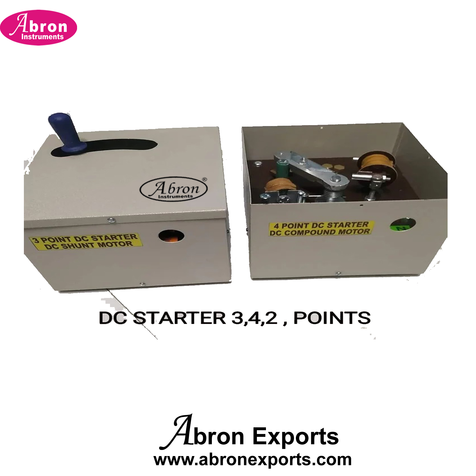 Motor DC Starters 3 or 4 Point Explosion Proof Steet Box Abron AE-8462S34 